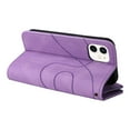 thumbnail image 6 of Multifunctional Case for iPhone 11,Card Slots[RFID Blocking],Durable Flip Folio Kickstand Magnetic Closure Leather Zipper Wallet Wrist Strap Shockproof Case For iPhone 11, Purple, 6 of 12