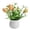 Orange, variant on Artificial Easter Egg Planter Mini Decorative Potted Plant for Home Desk Shelf Spring Seasonal Table Decor