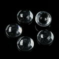 thumbnail image 6 of Transparent Half Round Glass Cabochons Clear 8~9x4.5~5.5mm, 6 of 8