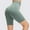 Green, variant on Yogalicious Leggings for Women, Women's Sports Skinny Hip Quarter Pants High Waisted Yoga Fitness Pants Short Pants Black L