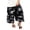 White, variant on Uobin Women Camo Cargo Shorts Drawstring Low Rise Baggy Y2k Denim Shorts Loose 3/4 Pants Casual Jorts Streetwear