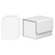 thumbnail image 1 of Caja de baraja de cartas con cierre magnético y capacidad para más de 100 cartas coleccionables. Blanco, 1 of 9