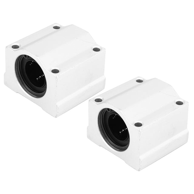 Linear Motion Ball Bearing Slide Block, Slide Bushing 2pcs Slider, For Construction Machinery Transmission Device High Equipment Saving Energy