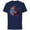 Navy, variant on Marvel Spider-Man Miles Morales 6th Birthday Graphic - Short Sleeve Cotton T-Shirt for Adults - Customized-Yellow