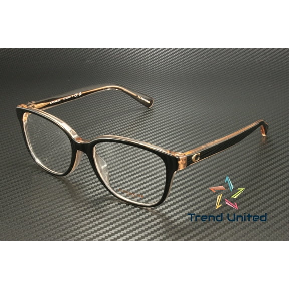 Eyeglasses Coach HC 6224 U 5781 Black / Transparent Blush