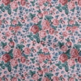 thumbnail image 1 of oneOone Cotton Silk Light Pink Fabric Florals Diy Clothing Quilting Fabric Print Fabric By Yard 42 Inch Wide, 1 of 4
