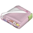 thumbnail image 2 of Kuromi And My Melody Fleece Blanket Super Soft Cozy Throw Blanket 50"X40", Lightweight Fuzzy Comfy Flannel Blanket Warm Plush Throw Blankets For Couch, Sofa, Bed, 2 of 7