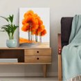 thumbnail image 5 of Autumn Trees Watercolor Canvas Print, Abstract Landscape for Living Room, Office, Hallway Decor, 5 of 8