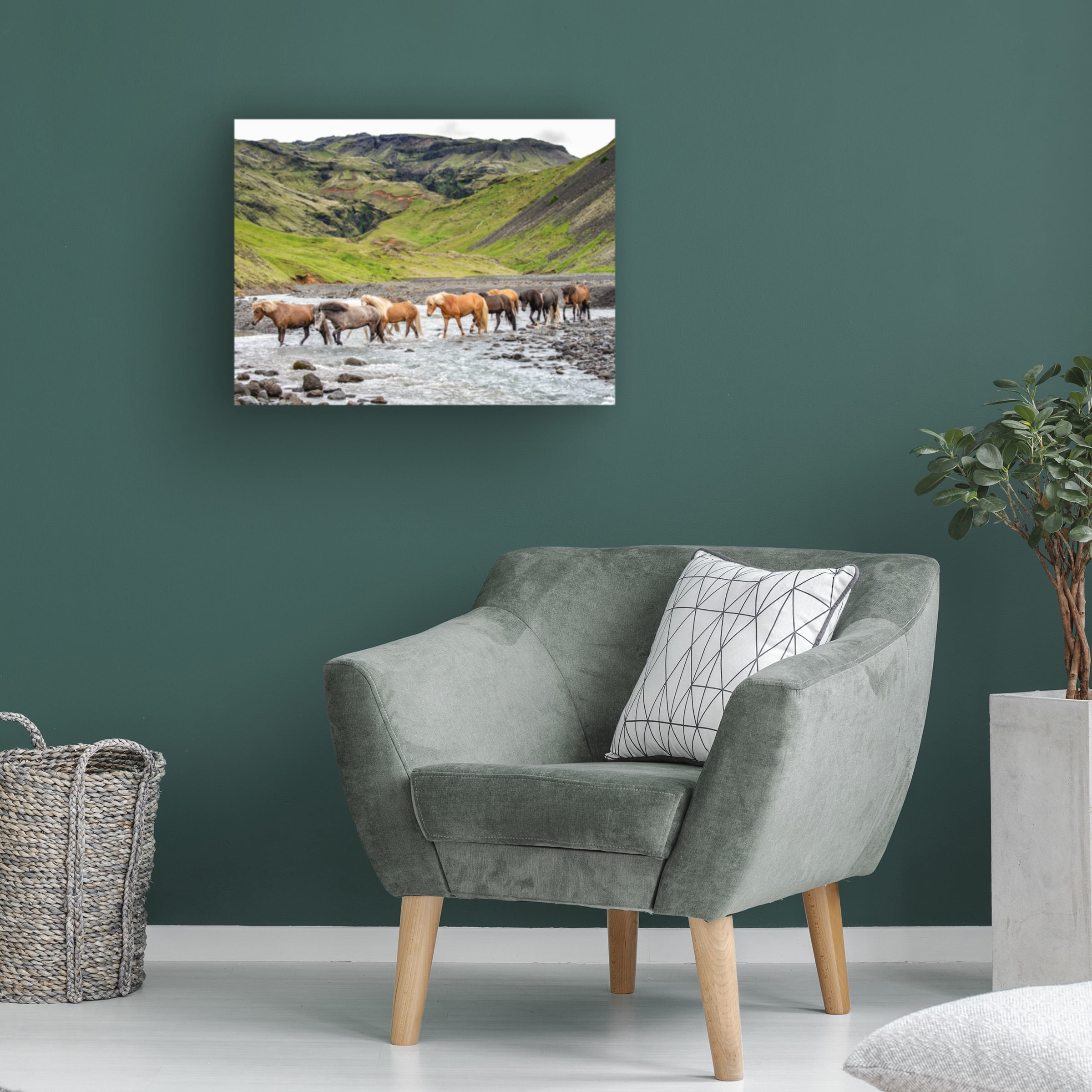 PHBurchett 'Collection of Horses II' Canvas Art