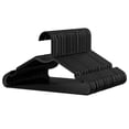 thumbnail image 1 of Perchas de plástico Simple Deluxe, 50 unidades, para ropa, color negro, 1 of 8