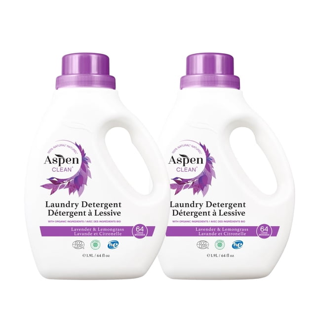Detergente para ropa AspenClean Lavender & Lemongrass 1L