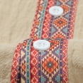 thumbnail image 4 of European Linen Long Sleeve Shirt with Ethnic Pattern Patchwork for Everyday Casual Wear Relaxed Fit Top for Spring and Autumn, 4 of 8