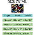 thumbnail image 3 of Crawling Indoor Carpet Play Mat Football Soccer Black for Living Room Bedroom Educational Nursery Floor Mat Area Rugs 72x48inch, 3 of 6