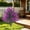 Purple#3, variant on Faux Fern Artificial Ground Stakes Plants Greenery for Outdoor Garden Yard Patio Decoration - Realistic Fake Ferns Bush for Flower Bed Pathways Lawn Decor - Low Maintenance No Watering Plastic
