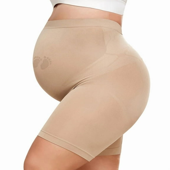 Underpants for Pregnancy, Maternity Underwear for Women with Baby Bumb, Mid-thigh Shorts Under Maternity Dress for Photoshoot