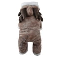 thumbnail image 2 of Adorable Dog Christmas Clothes in Flannel Brown for Pet Party Use and Outdoor Activities Size, 2 of 3