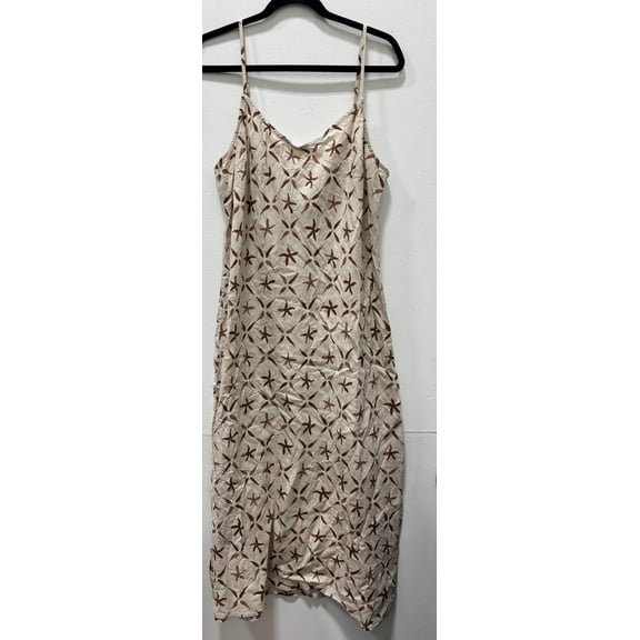 Cotton On Women's Haven Midi Slip Dress, Beige 12