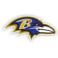 thumbnail image 1 of Baltimore Ravens 12" Vinyl Magnet Set Of 2, 1 of 1