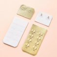 thumbnail image 4 of Bra Extender 4Rows 2Hooks,Elastic Stretchy Bra Band Extension Bra Strap Extender Comfortable Back Bra Extension Straps Silver, 4 of 5