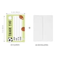thumbnail image 4 of Koyal Wholesale Kids Fill in the Blank Thank You Cards - 20 Cards Including Envelopes Sports Theme, For Party Guests, 4 of 5