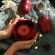 thumbnail image 5 of Uuiauoio Christmas Velvet Bags with Drawstring and Bell, Gift Pouches Candy Bag Bundle Pocket Wrapping Bags for Christmas Birthday Engagement Wedding Party Supplies, 5 of 6