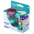 thumbnail image 6 of Sistema To Go Collection Salad Dressing Containers, 4 Pack, Plastic, 6 of 10