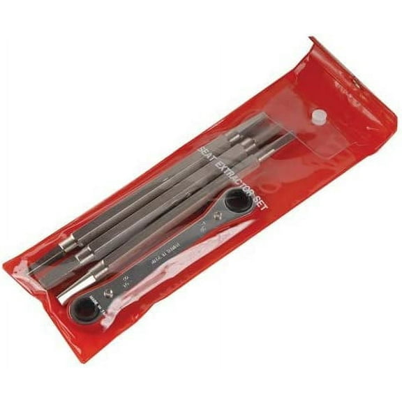 Avalon, Chrome Finish Socket Wrench & Set, 4 Piece