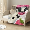 thumbnail image 2 of nygtbtfer Pink , , hide ,Farm Animals Bed for Home Room Decor for Kids, White, 2 of 6