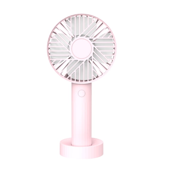 Labymos X012 Mini Handheld Fan Portable USB Desk Fan Cooling Desktop with Base 3 Speeds