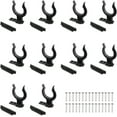 thumbnail image 1 of shiyou-Black Cabinet Furniture - 10 Sets, Easy Installation, Adjustable Feet, Kitchen Leveling Plinth, 1 of 4