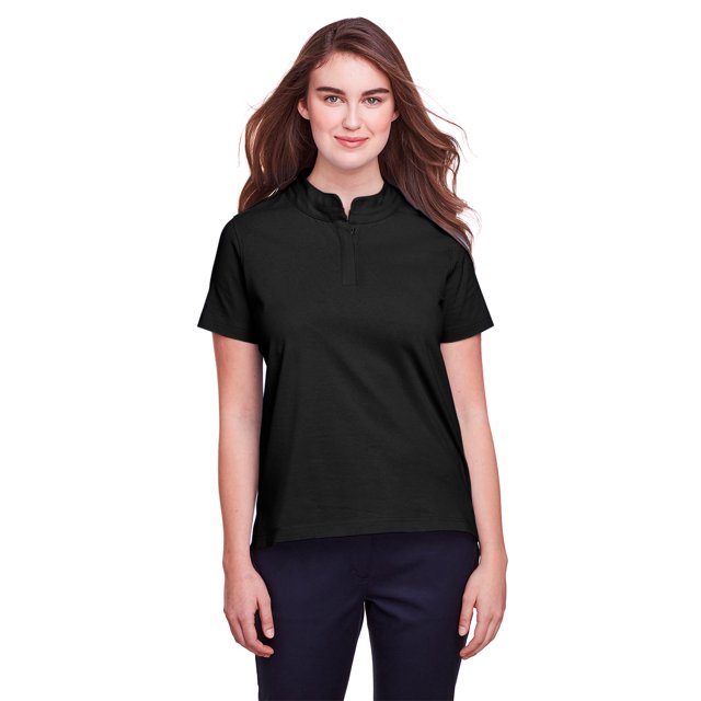 UltraClub Women's Lakeshore Stretch Cotton Performance Polo