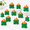 Green-40, variant on 60 Set Mini Dumpster Figgift Desk Accessory Green
