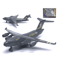 thumbnail image 1 of 22cm Alloy C 17 Transport Plane Model With Display Stand Lights And Music, 1 of 3