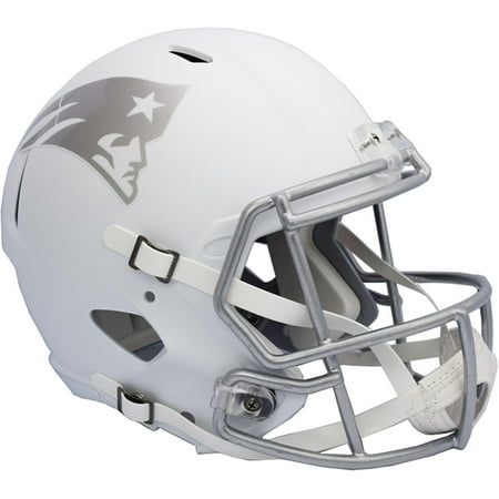 Riddell New England Patriots ICE Revolution Speed Full-Size Replica Football Helmet - Fanatics Authentic Certified