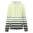 thumbnail image 4 of PuLe Hoodies Womens Neon Print Oversized Sweatshirt Drawstring Pullover Sweatshirt Trendy Sweater Tops Fall Fashion Clothes 2024, 4 of 5