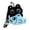 A, variant on Cute Plush Black Cat Keychain Cartoon Cat Holding Fish Key Ring for Bag Purse Soft Stuffed Animal Keychain Gift for Cat Lovers