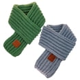 thumbnail image 1 of Bufandas de punto cálidas de invierno para niños, bufandas cálidas, calentadores de cuello para niños pequeños, niñas y niños, 1 of 5