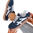thumbnail image 4 of BERANMEY Women's Casual Sneakers Comfortable Gum Sole Fashion Tennis Shoes for Womens Retro Casual Shoes Everyday Walking, 4 of 5