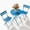 Blue, variant on Huisuilinss Bistro Table And Chairs Set Of 2,3 Piece Patio Bistro Set,Metal Folding Bistro Set,Outdoor Patio Furniture Set For Balcony Yard Garden Poolside,No Assembly Need