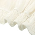 thumbnail image 4 of PiccoCasa 15" Drop Bed Skirt Dust Ruffle Wrap, King Beige, 4 of 7