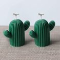 thumbnail image 4 of Molde para hacer velas de cactus, molde de silicona para velas de fundición epoxi, molde de resina de regalo hecho a mano para velas, jabón, Chocolate oso de fresa Hogar, 4 of 5