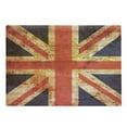 thumbnail image 1 of England Cutting Board, Grunge Union Jack Design National United Kingdom Country Flag Image, Decorative Tempered Glass Cutting and Serving Board, in 3 Sizes, by Ambesonne, 1 of 2