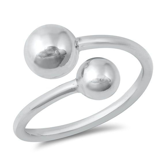 Bold Modern Circle Ring .925 Sterling Silver Band Jewelry Female Male Unisex Size 10