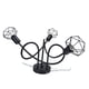 thumbnail image 5 of Lámpara De Techo, Lámpara De Araña De Hierro Hueco, Soporte Para Lámpara Colgante De 3 Cabezales, Fácil De Instalar Para Dormitorio, Oficina, Comedor, 5 of 7