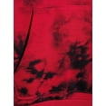 thumbnail image 3 of No Boundaries Men's and Big Men's Tie Dye Short Sleeve Hoodie, up to Size 5XL, 3 of 6