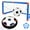 Blue, variant on Wupuaait JYS20318-Goal-LBFB01 Super Cool Hover Soccer Ball Set Indoor Outdoor Sport