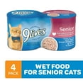 thumbnail image 3 of 9Lives Wet Senior Cat Food with Real Ocean Whitefish & Tuna in Sauce, 5.5 Ounce Can (Pack of 4), 3 of 8