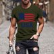thumbnail image 1 of Tops para hombre, blusas y camisas de manga corta con cuello redondo para hombre, jersey informal de moda con estampado de cuello redondo para hombre, pantalones cortos deportivos para fitness, blusa, 1 of 5