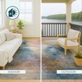 thumbnail image 4 of Addison Rugs Chantille Indoor/Outdoor Transitional Abstract Blue Machine Washable Rectangle Rug, 10' x 14', 4 of 8
