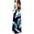 thumbnail image 3 of Vestido largo suelto sin mangas de verano para mujer Vestido largo casual con bolsillos Ormromra, 3 of 3